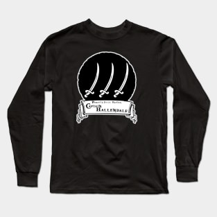 Captain Hallendale Jolly Roger Long Sleeve T-Shirt